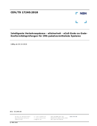 CEN/TS 17240:2018