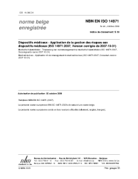 NBN EN ISO 14971:2009