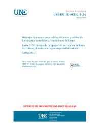 UNE-EN IEC 60332-3-24:2019