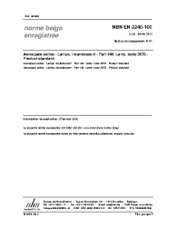 NBN EN 2240-100:2012