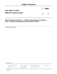 NBN ISO 21815-1:2023