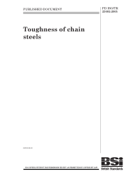 PD ISO/TR 23602:2005