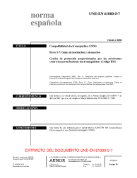 UNE-EN 61000-5-7:2002