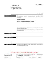 UNE 73350-2:2003 (R2018)