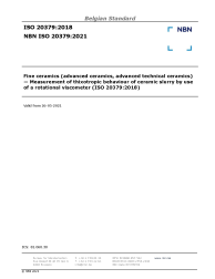 NBN ISO 20379:2021