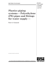 BS ISO 4427-1:2007+A1:2015