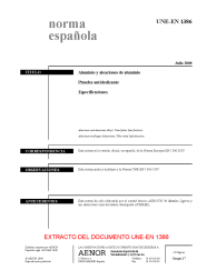UNE-EN 1386:2008 (R2018)