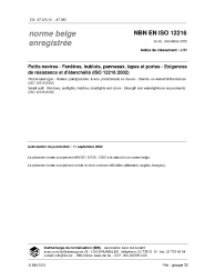 NBN EN ISO 12216:2002