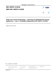 NBN ISO 18079-3:2020