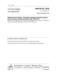 NBN EN ISO 16498:2013