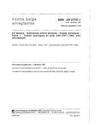 NBN EN 27787-1:1992