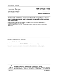 NBN EN ISO 27830:2013