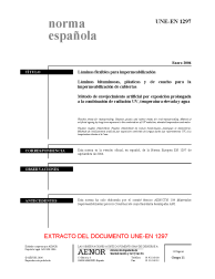 UNE-EN 1297:2006 (R2019)