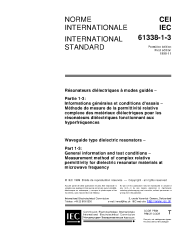 IEC 61338-1-3:1999