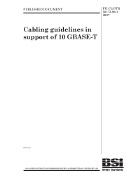 PD CLC/TR 50173-99-1:2007