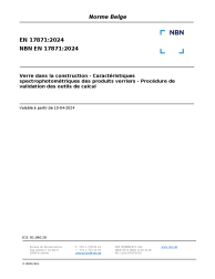 NBN EN 17871:2024