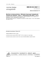 NBN EN ISO 28927-11:2011