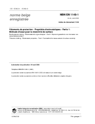 NBN EN 1149-1:2006