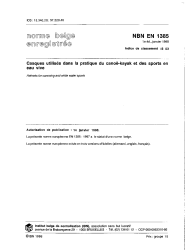 NBN EN 1385:1998