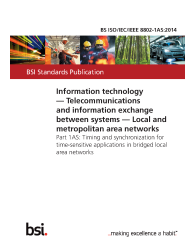 BS ISO/IEC/IEEE 8802-1AS:2014