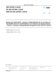 NBN EN ISO 20769-1:2018