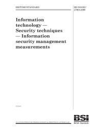 BS ISO/IEC 27004:2009