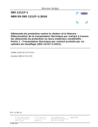 NBN EN ISO 12127-1:2016
