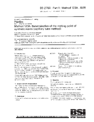 BS 2782-1 Method 123A:1976