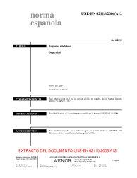 UNE-EN 62115:2006/A12:2015