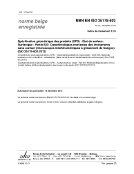 NBN EN ISO 25178-603:2013