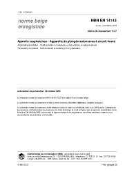 NBN EN 14143:2003