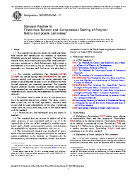 ASTM D6742/D6742M-17