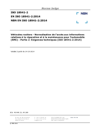 NBN EN ISO 18541-2:2014