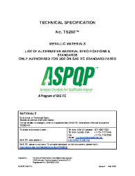 SAE TS 260-6:2020-02-19