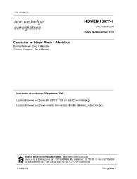 NBN EN 13877-1:2004