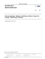 NBN EN 3875:2017