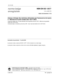 NBN EN ISO 12677:2003