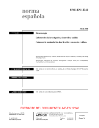 UNE-EN 12740:2000 (R2022)