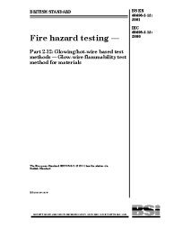 BS EN 60695-2-12:2001