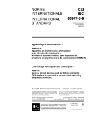 IEC 60947-5-6:1999