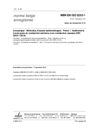 NBN EN ISO 8253-1:2010