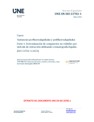 UNE-EN ISO 23702-1:2024