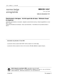 NBN EN 14347:2005