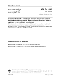 NBN EN 10307:2002