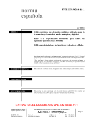 UNE-EN 50288-11-1:2013