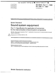 BS 6840-11:1988