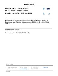 NBN EN ISO 8362-2:2015/A1:2022