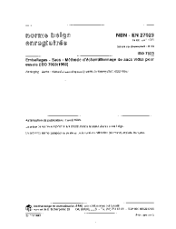 NBN EN 27023:1993