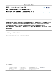 NBN EN ISO 11348-1:2008/A1:2019