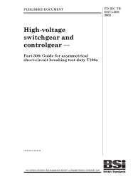 PD IEC/TR 62271-308:2002